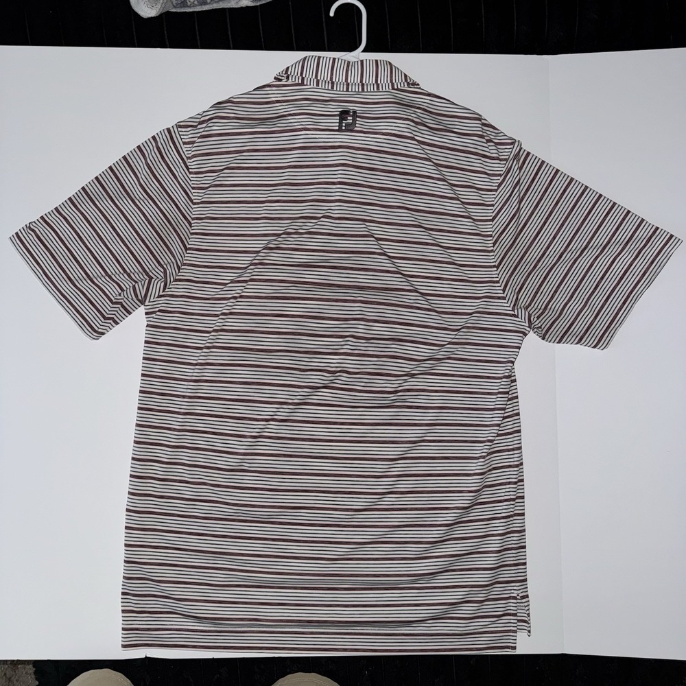Men's Large FootJoy Striped Performance Polo 100th PGA Championship Bellerive - Picture 4 of 5
